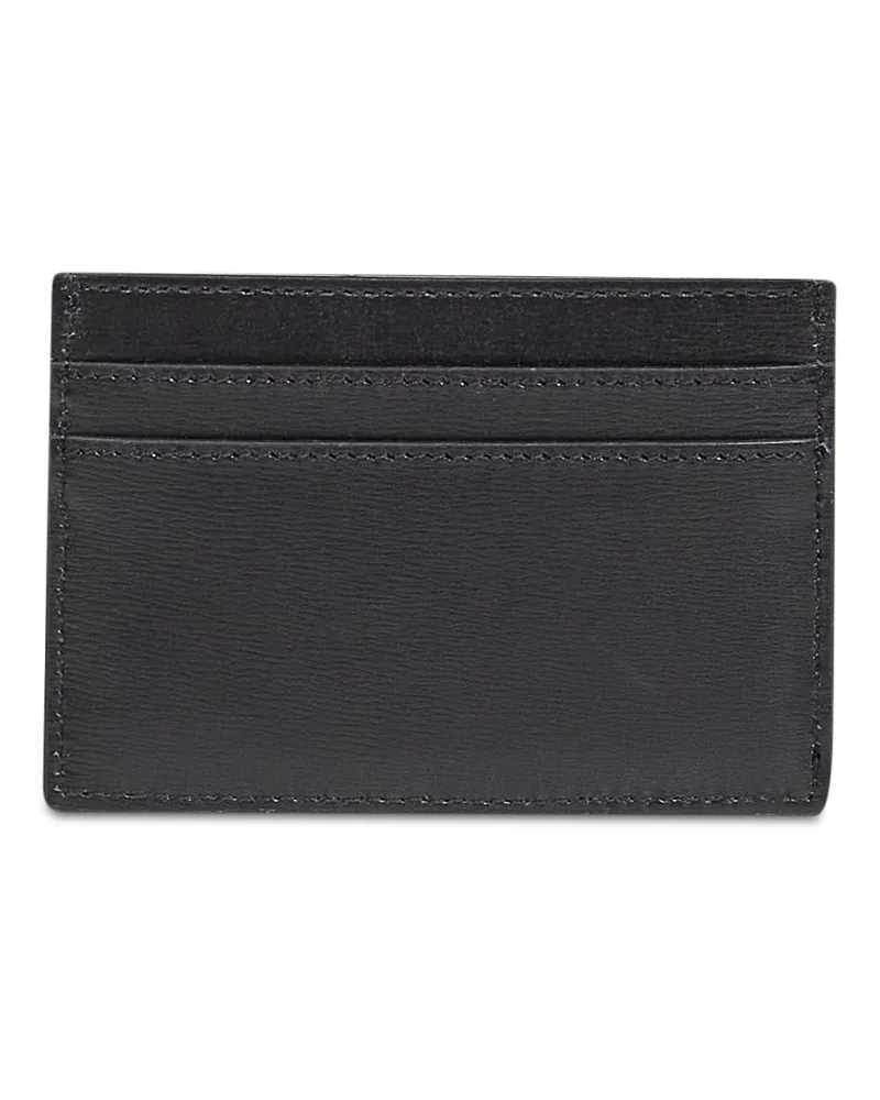 Fendi Men's Card Holder Squared Ff Black Leather Calf Wallets & Cardholders Black