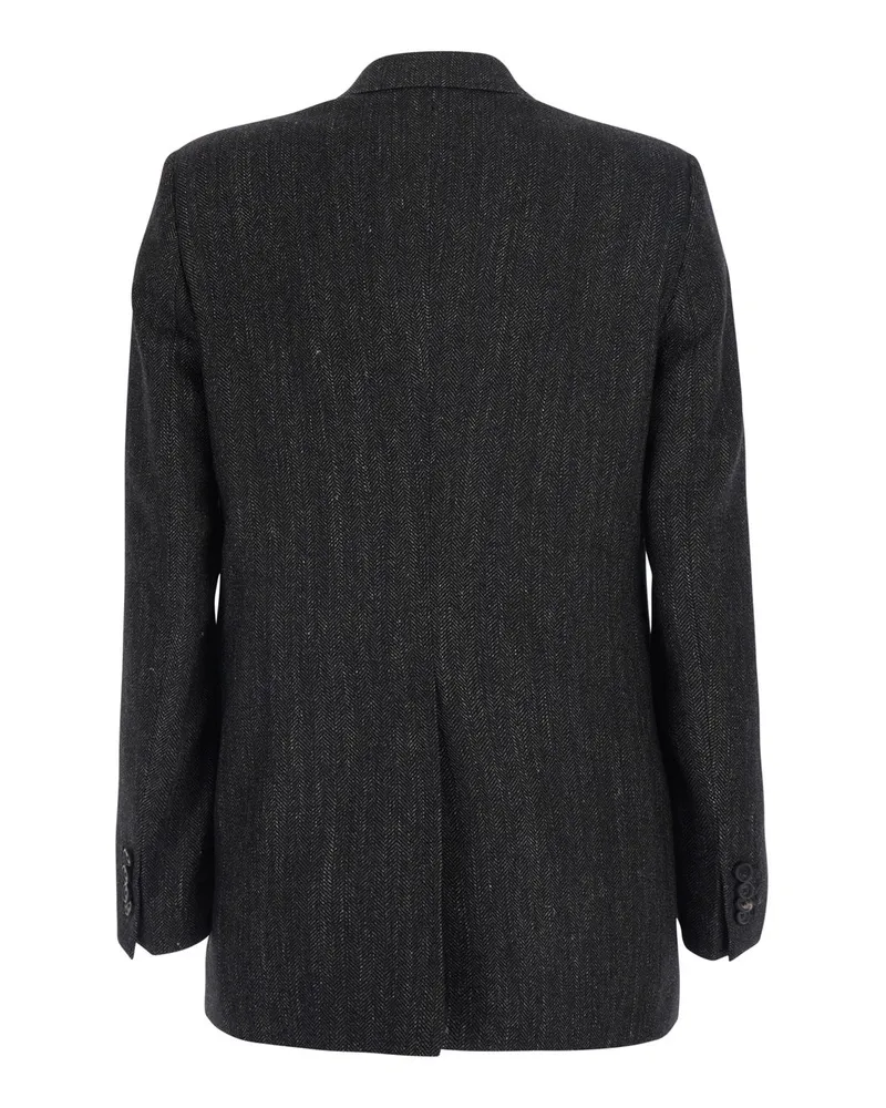 Tagliatore Women's Blazer Jasmine Grey Technical Fabric Blazers Jacket Gray