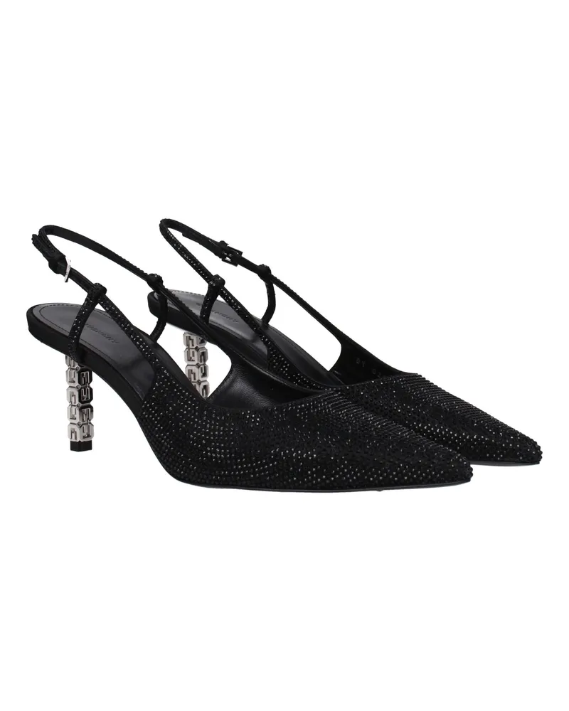 Givenchy Women's Black Fabric High Heel Pumps Black