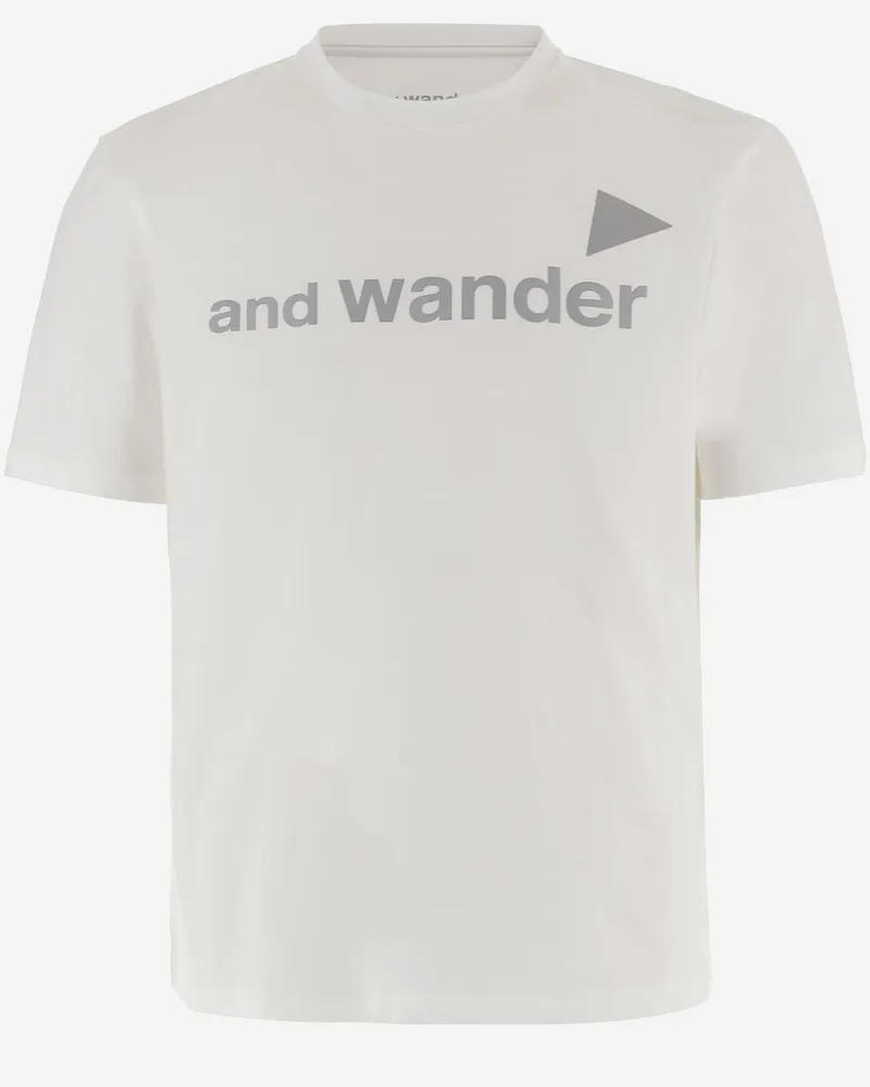 and wander Men's Cotton T-Shirt White T-Shirts And Polos White