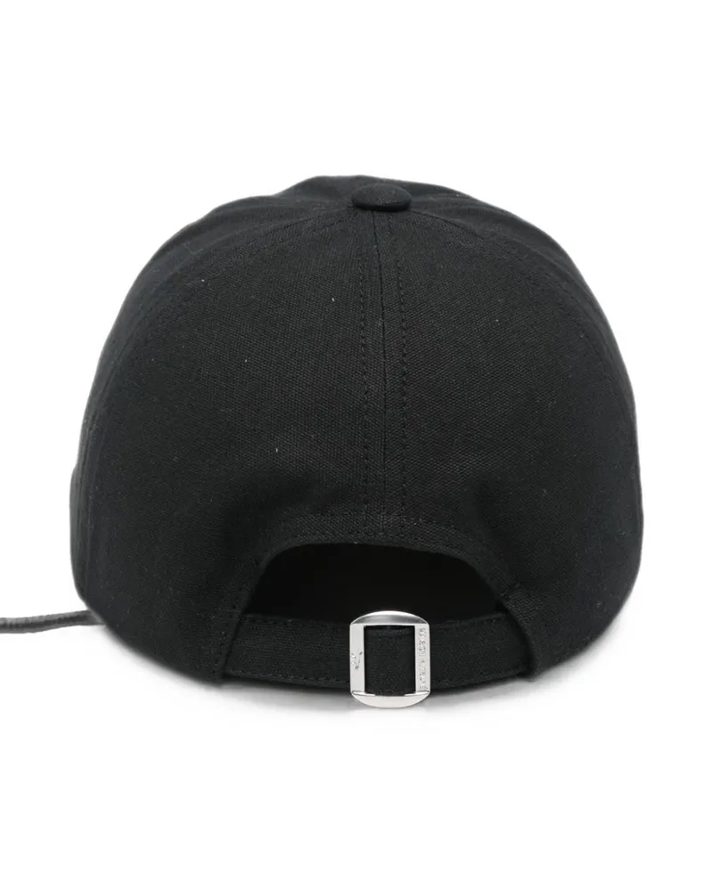 Kitsuné Baseball Cap — Black Black