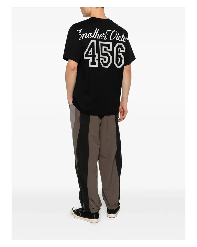 AWAKE NY Logo-Print Cotton T-Shirt — Black Black