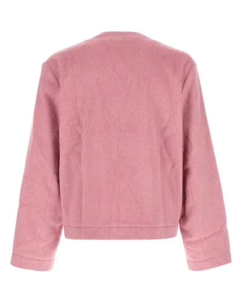 Séfr Alpaca Blend Cardigan — Pink Pink