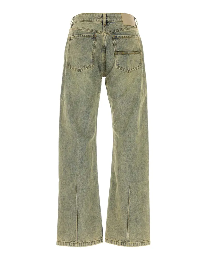 Entire Studios Unisex Denim Jeans Surfacewave Exterior: Cotton Green