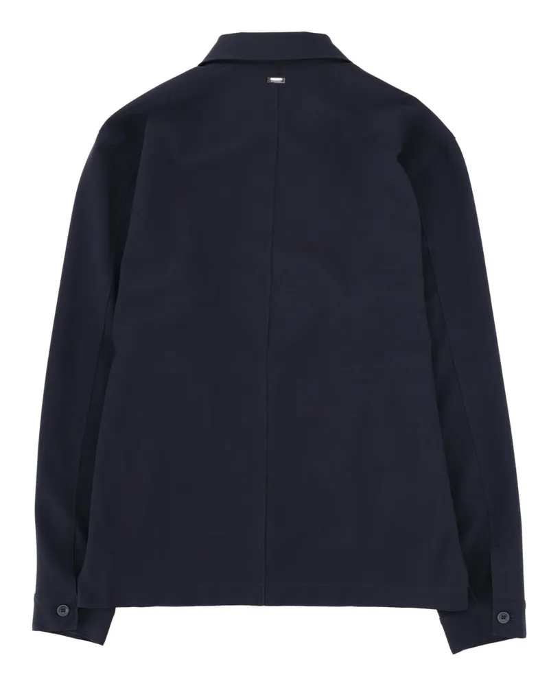 Herno Scuba Nylon Jacket — Blue Blue