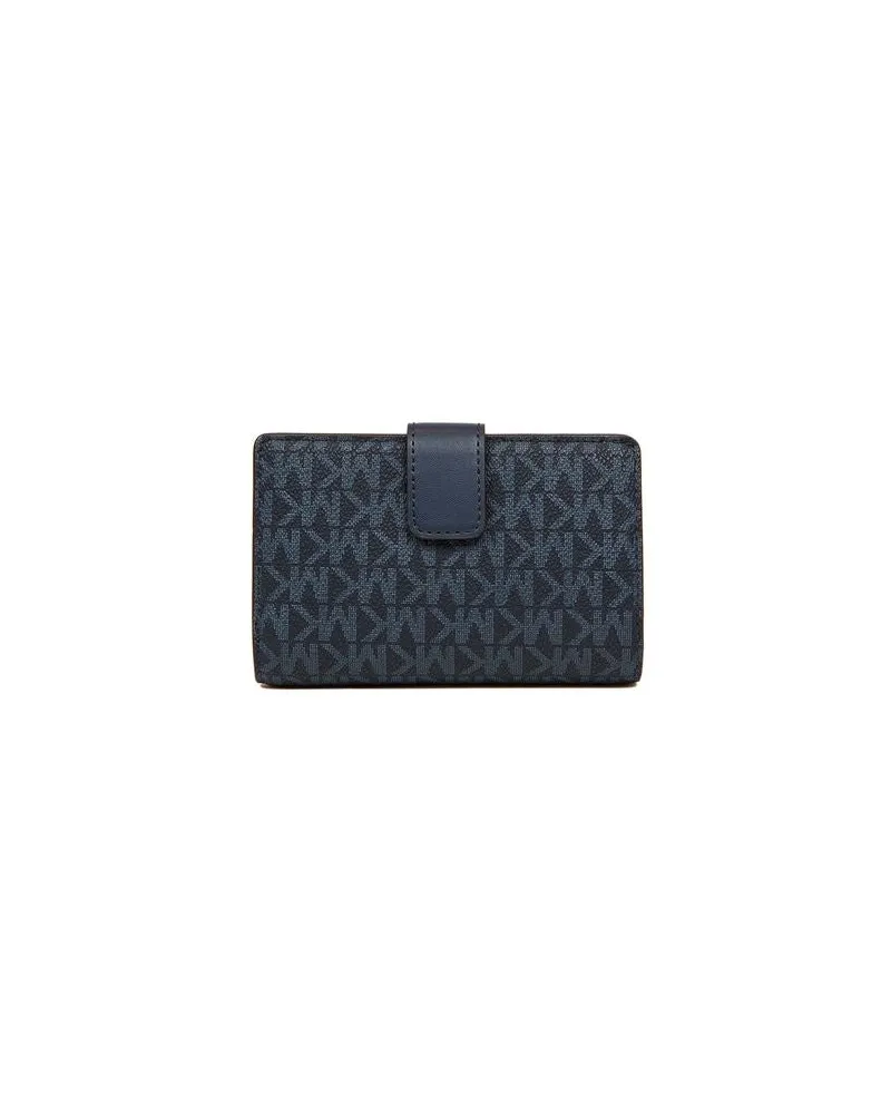 Michael Kors Women's Wallet & Key Fob Admiral Polyvinyl Chloride Bags Navy