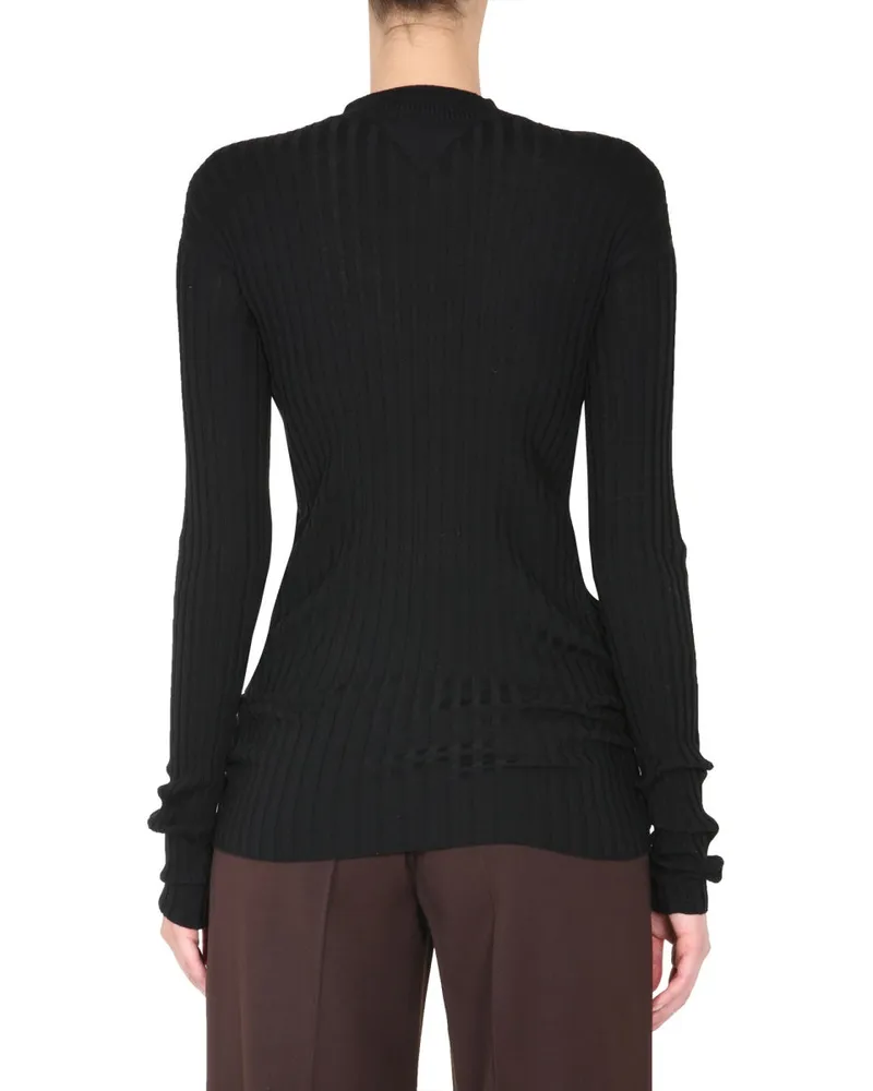 Bottega Veneta Turtleneck Sweater — Black Black