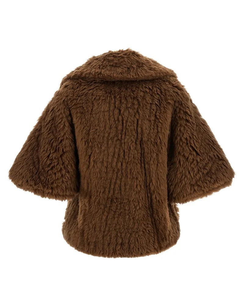 Max Mara Cape — Brown Brown