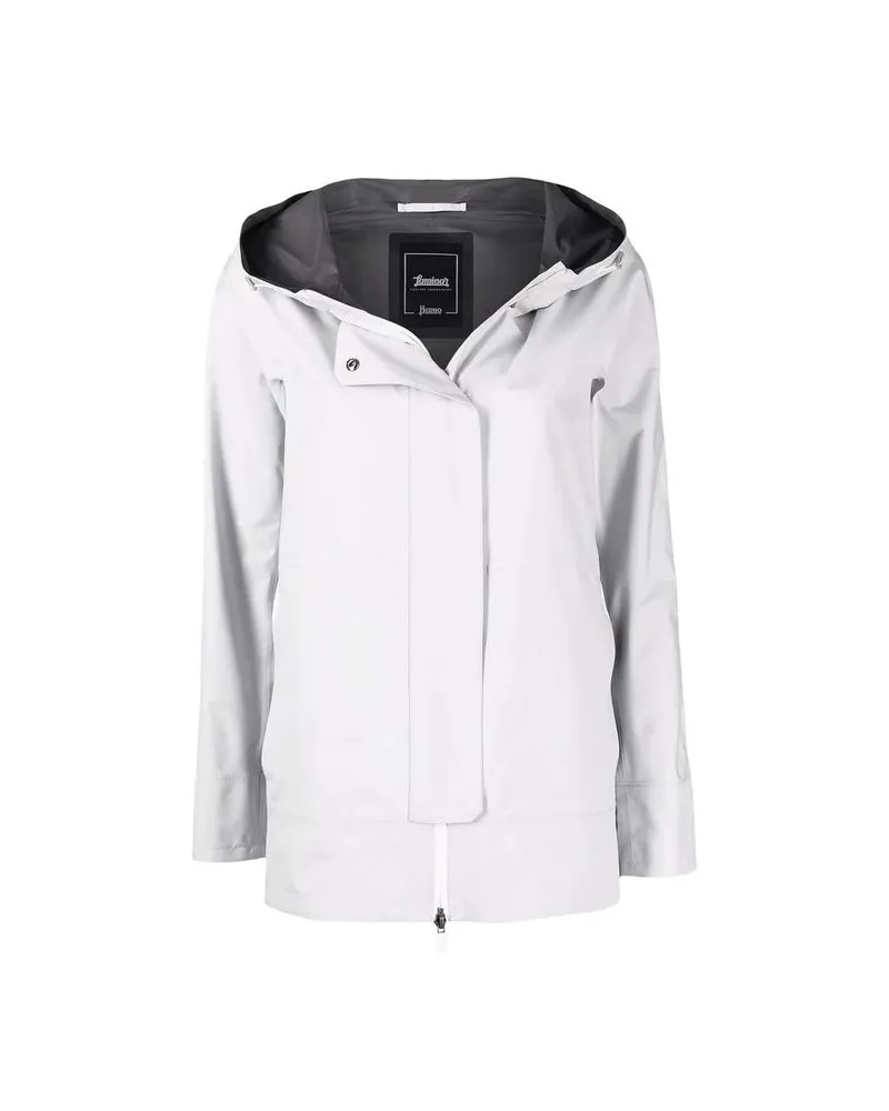 Herno Raincoat — White White