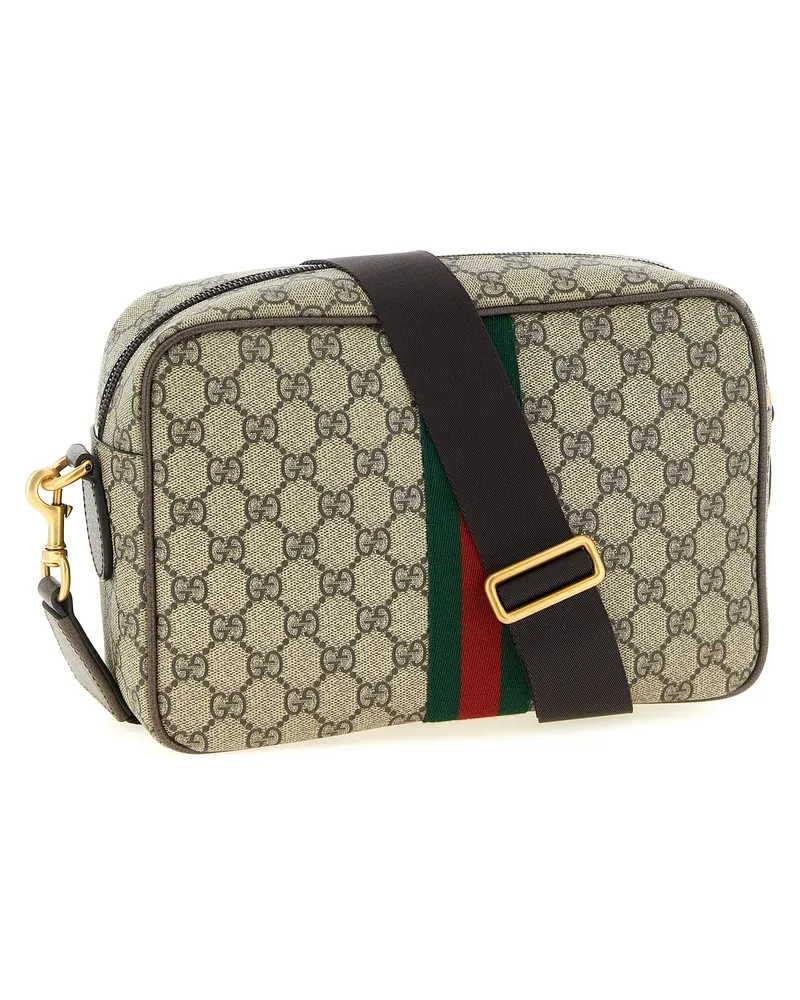 Gucci Ophidia Crossbody Bag — Beige Beige