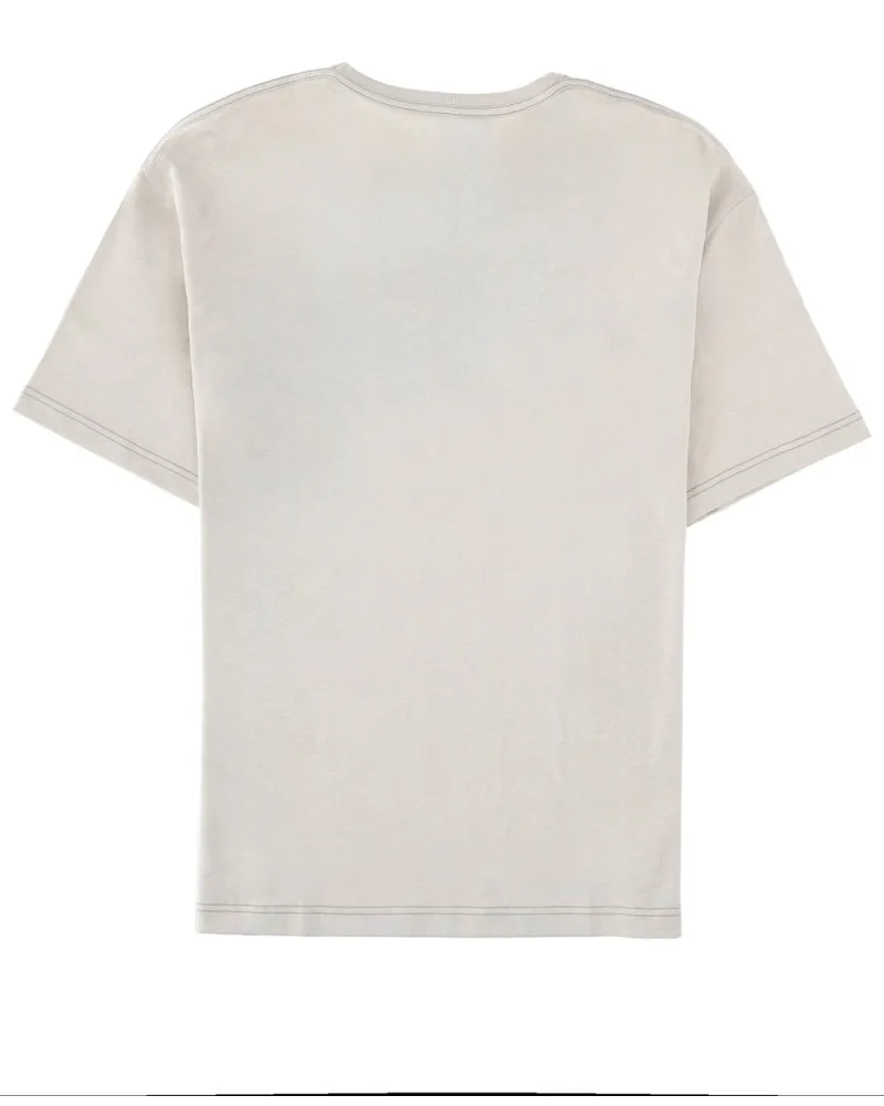 Christophe Lemaire Cotton-Linen Chest Pocket T-Shirt — White White