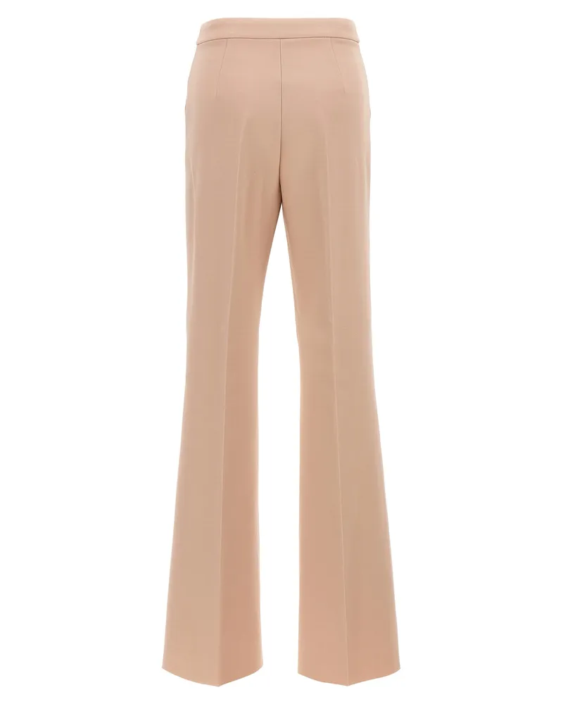 Max Mara Women's Multicolor Viscose Dress Pants Pink