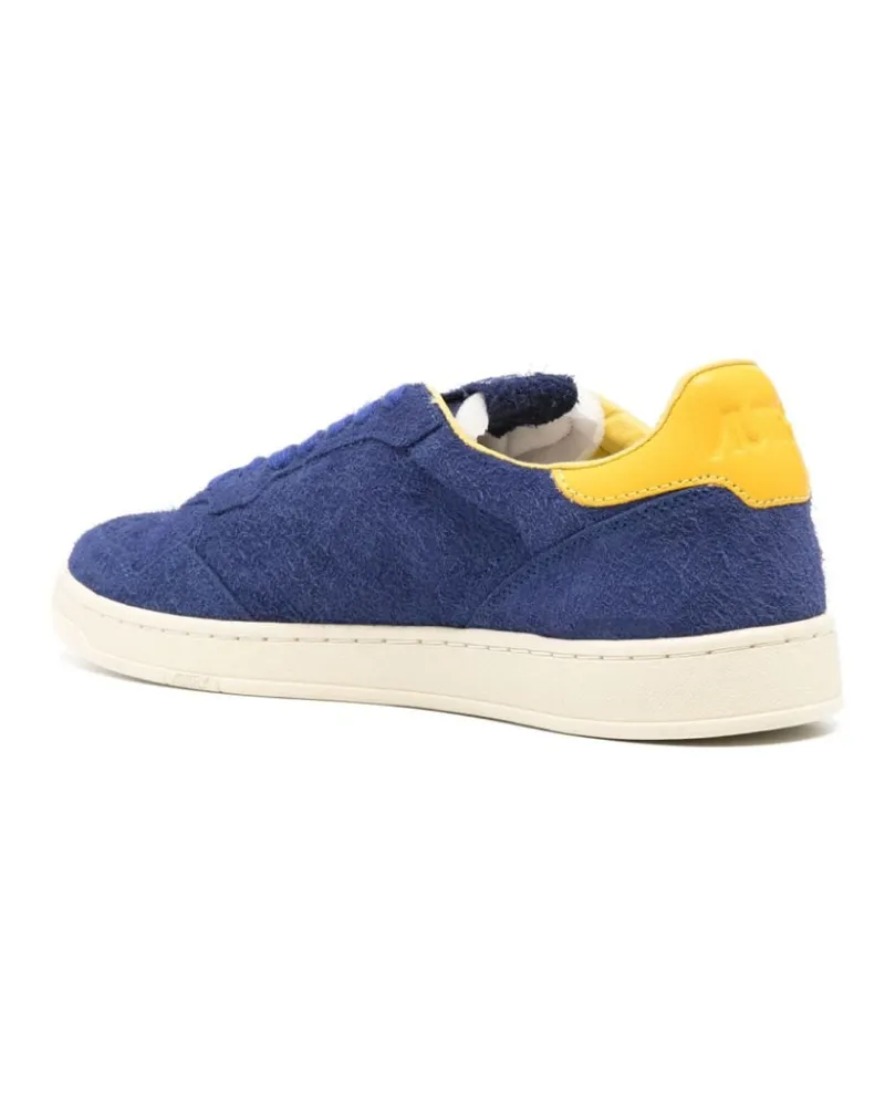 AUTRY Men's Medalist Flat Low Sneakers Blue Shoes Blue