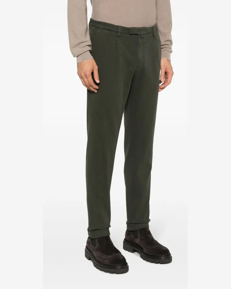 Briglia 1949 Stretch-Cotton Corduroy Trousers — Olive Olive