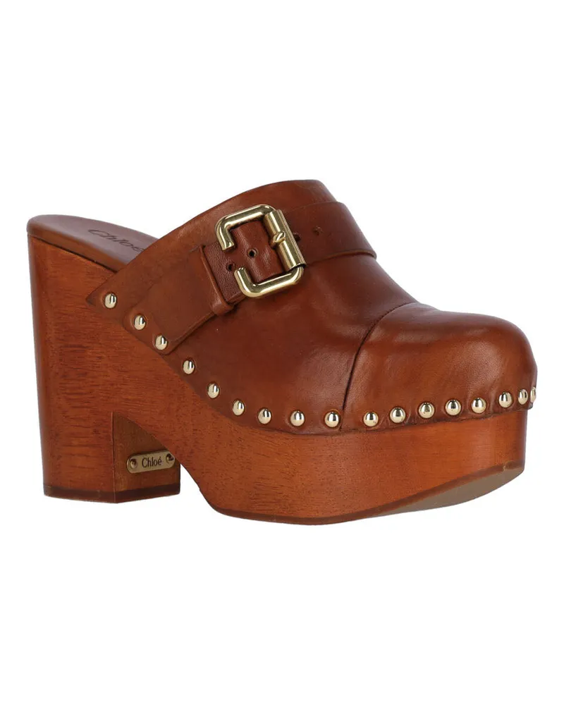 Chloé Women's Chloè Sandals Brown Upper: Cow Leather Brown