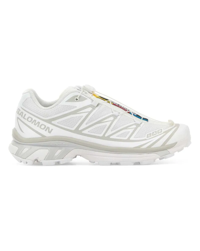 Salomon Unisex Xt-6 Sneaker White Lining Textile Outsole White