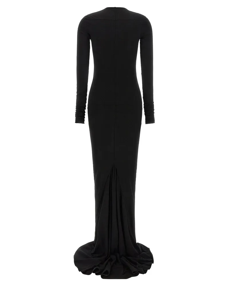 DRKSHDW by Rick Owens Simple Edfu Gown — Black Black