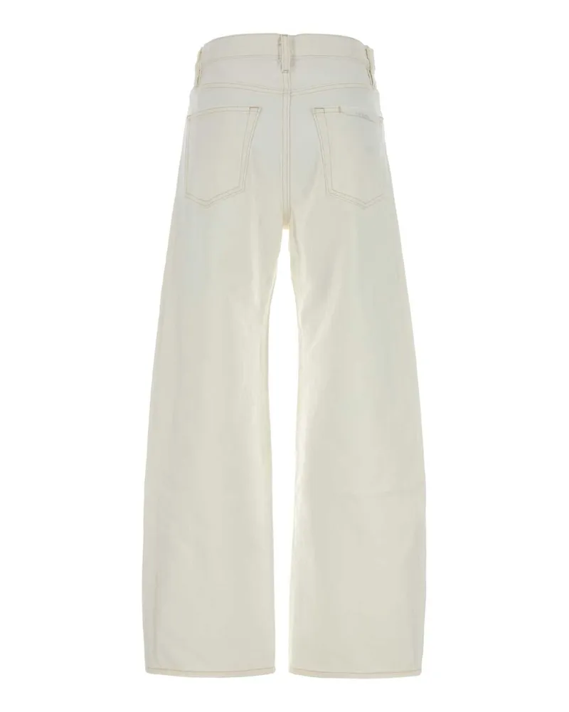 Frame Denim The Bow Jeans — White White