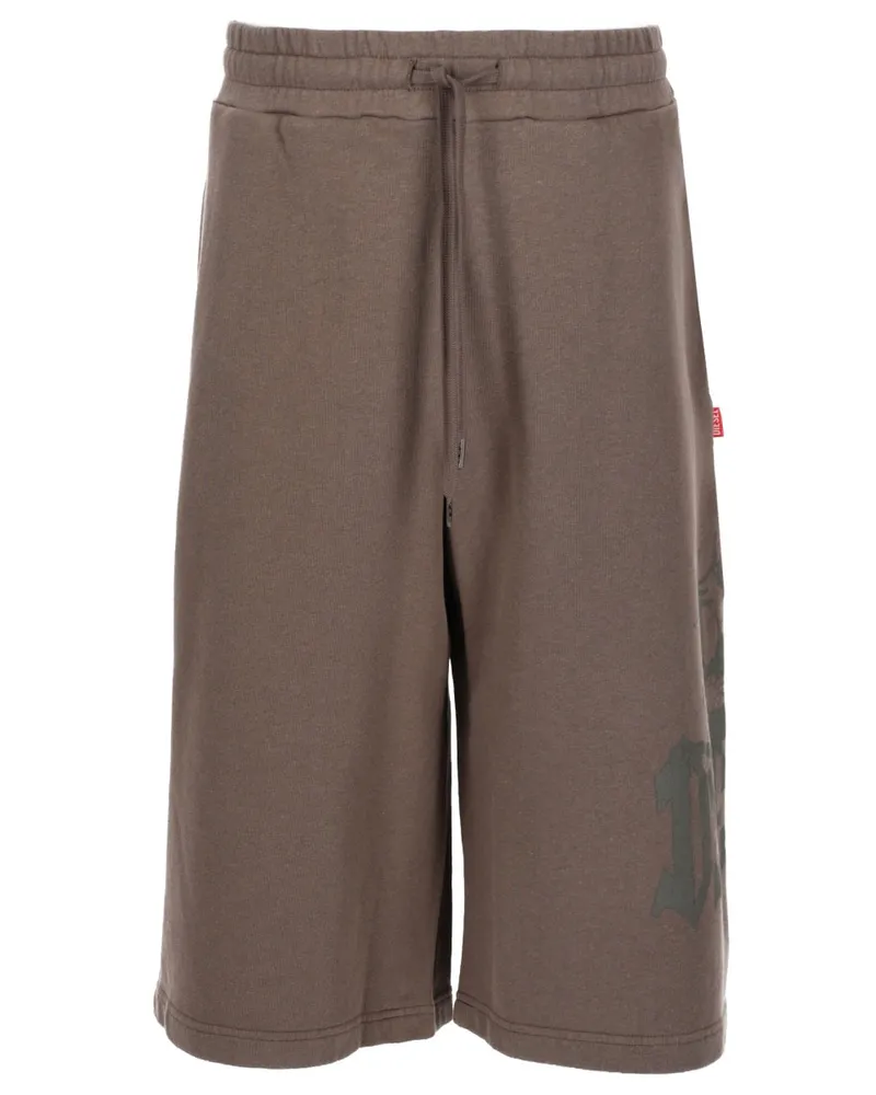 Diesel P-From Bermuda Shorts — Brown Brown