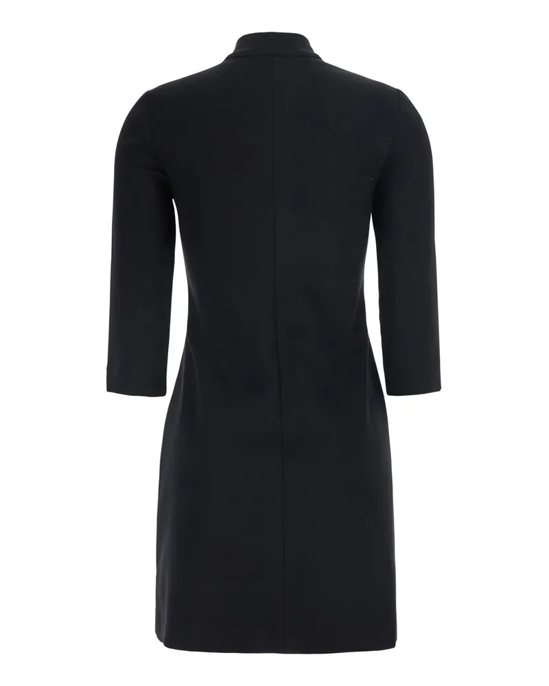 Jucca Women's Dress With Front Knot Black Black