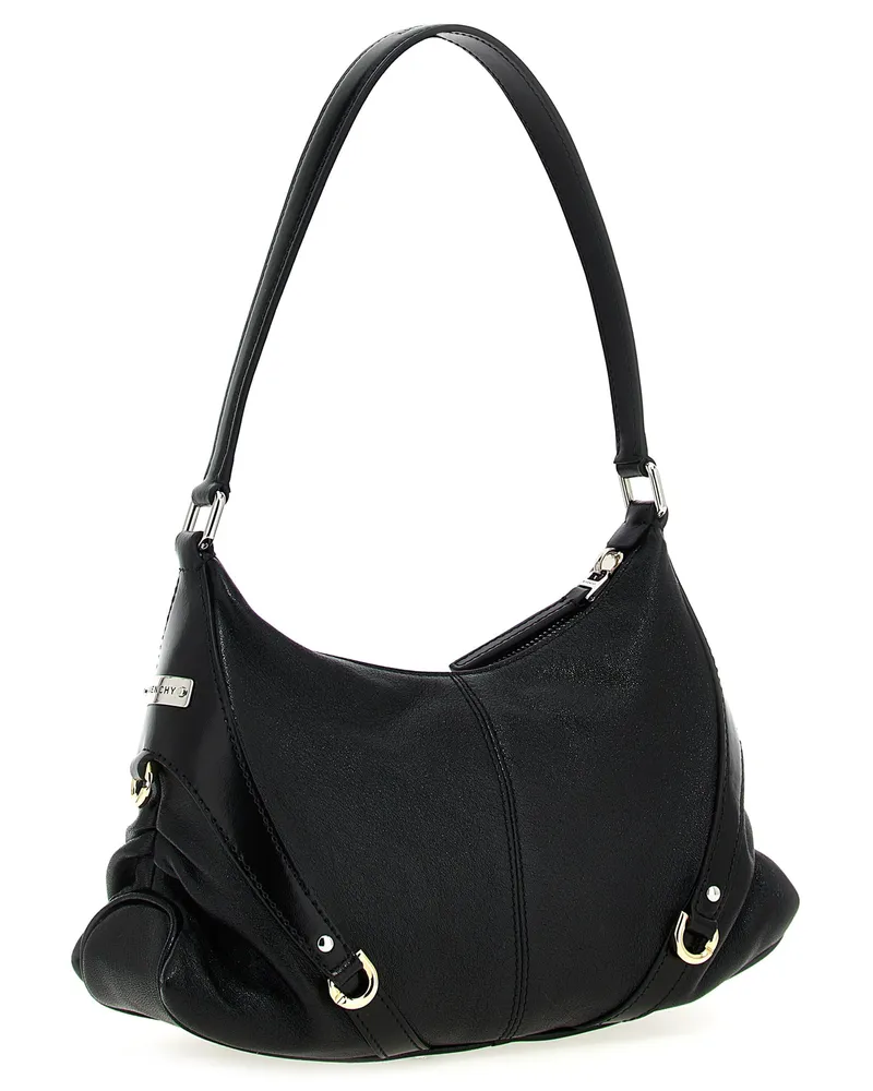 Givenchy Women's Black Lamb Leather Shoulder Bag Black