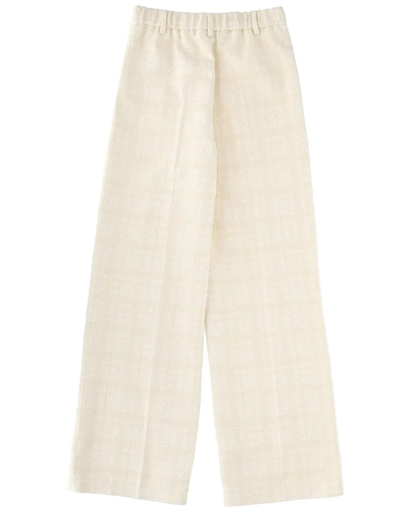 Gucci Tailored Cotton Trousers — Beige Beige