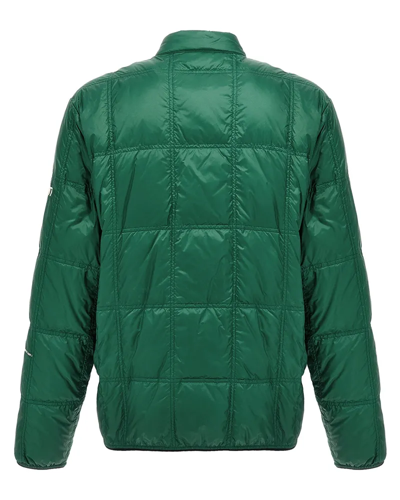 Moncler Quilted Down Down Jacket — Green Green