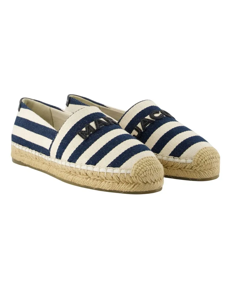 Marc Jacobs Women's The Espadrille -  Cotton Blue Shoes Flat-Shoes Navy