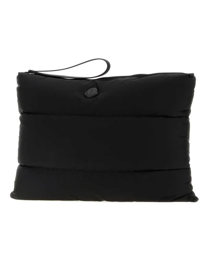 Moncler Men's Black Nylon Caradoc Laptop Case 999 Extra-Accessori Accessory Black