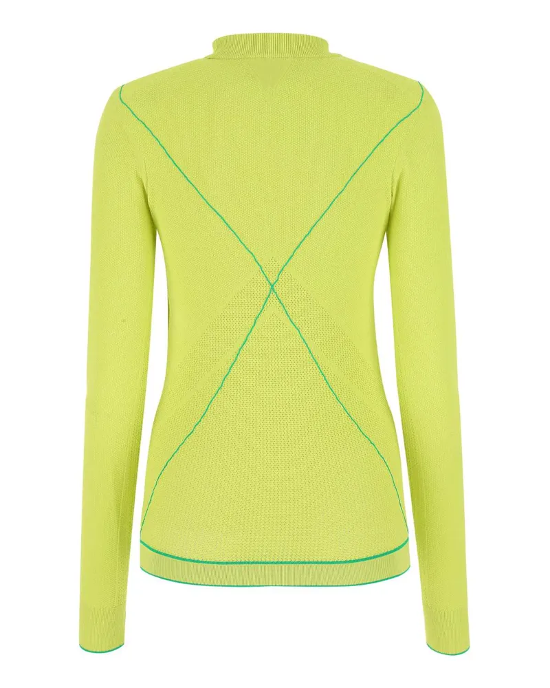 Bottega Veneta 7214 Exterior: Viscose Polyester T-Shirt T-shirts And Polos Yellow