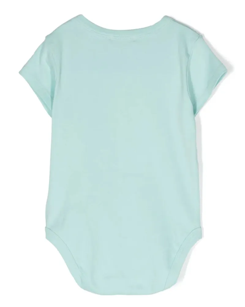 BOBO CHOSES Organic Cotton Bodysuit — Blue Blue