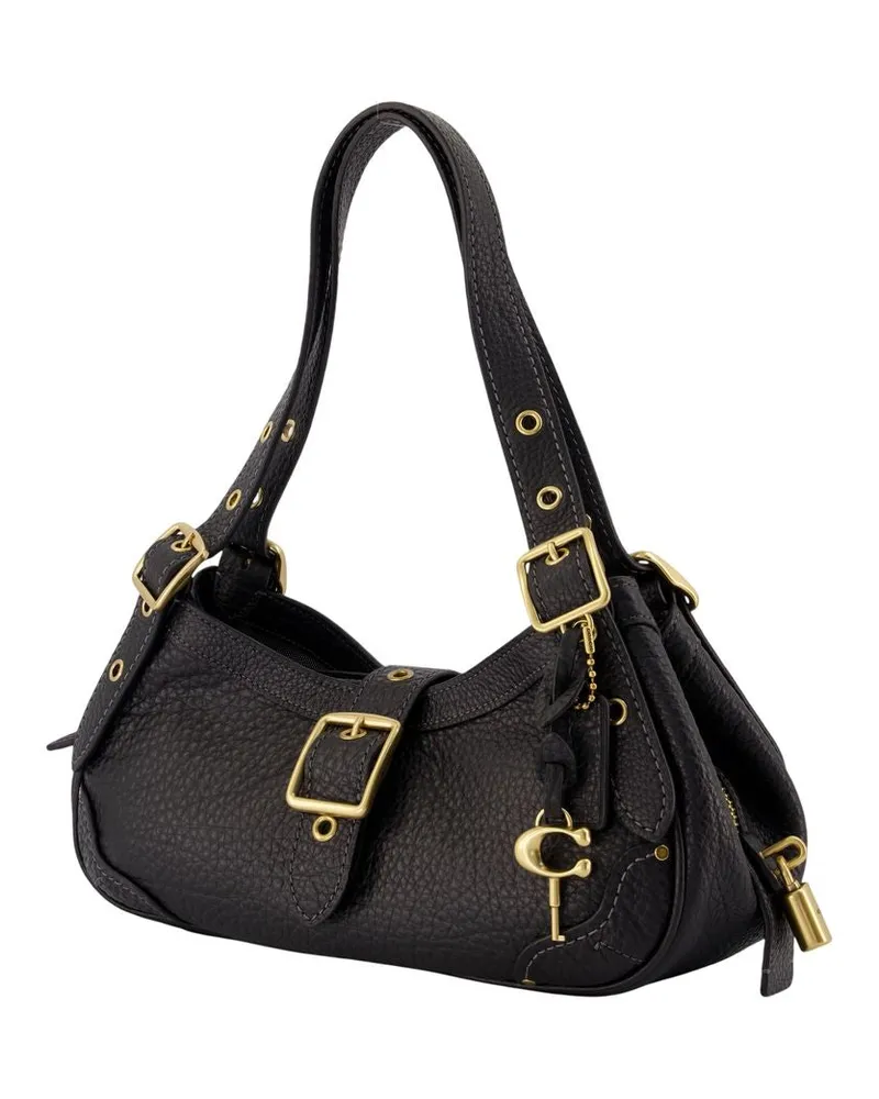 Coach Drifter Shoulder Bag — Black Black