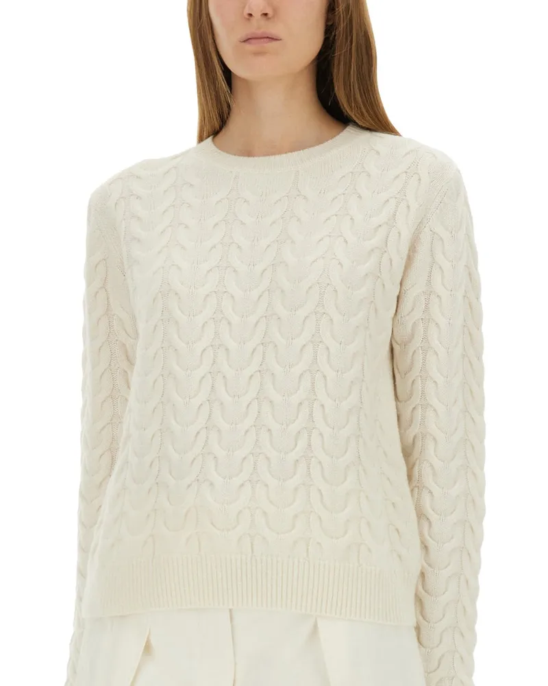 Max Mara Aramis Sweater — Ivory Ivory