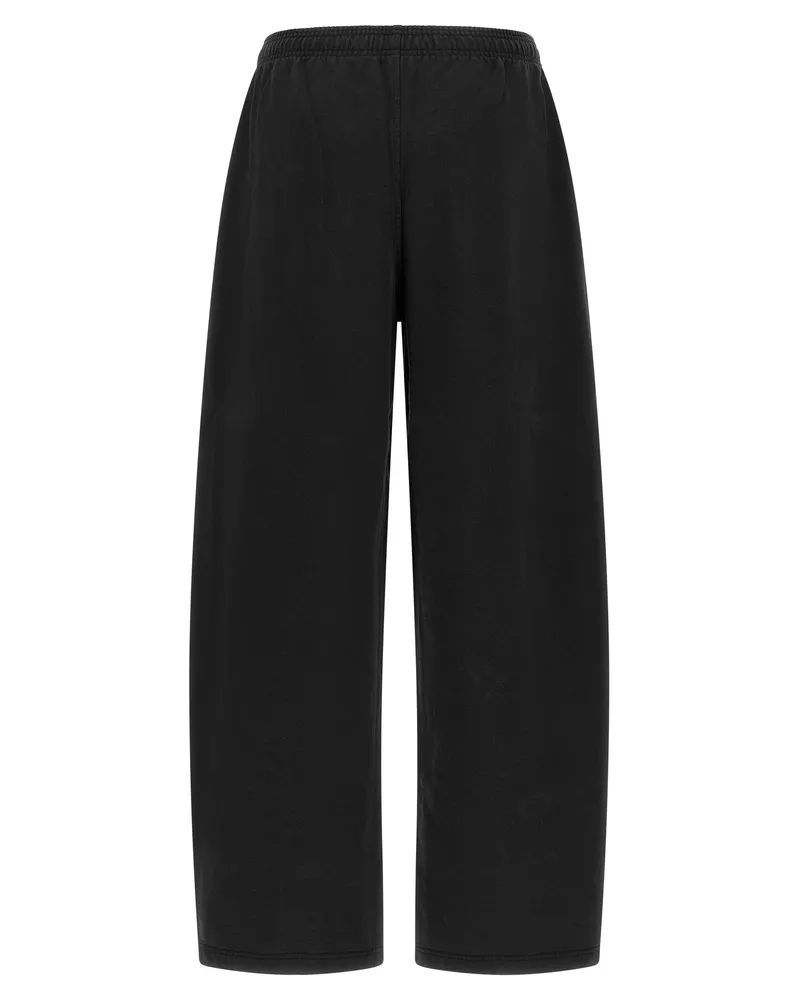 Alexander Wang Cotton Athletic Joggers — Black Black