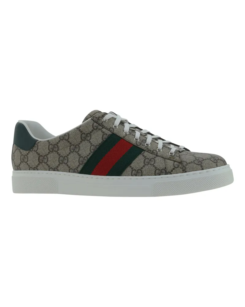 Gucci GG Jacquard Platform Sneaker — Multicolor Multicolor