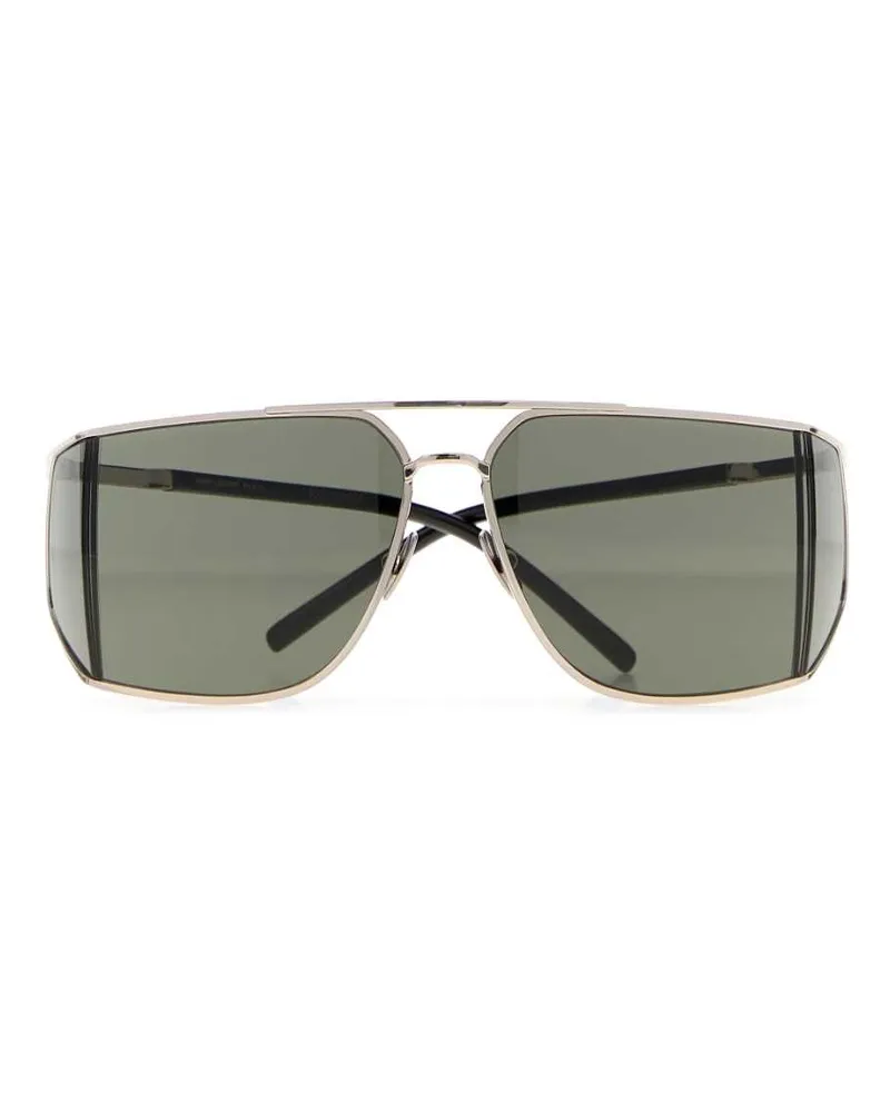 Saint Laurent YSL Sunglasses — Silver Silver