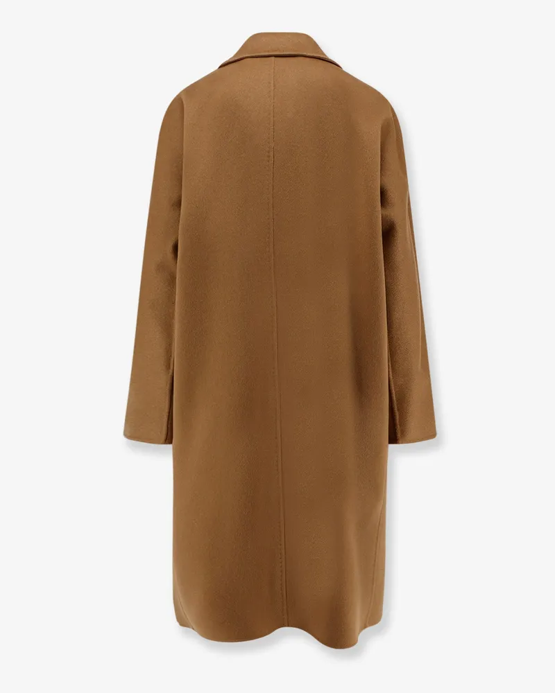 Max Mara Women's Cashmere Coat Ardenne Brown Camel