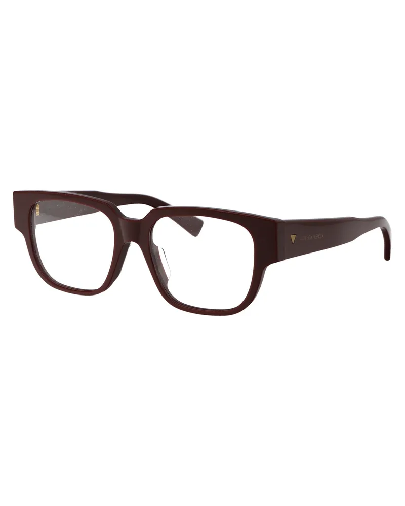 Bottega Veneta Women's Sunglasses Bv1289o Burgundy-Transparent Burgundy-Burgundy-Transparent Acetate Glasses & Frames Burgundy/burgundy/transparent Burgundy