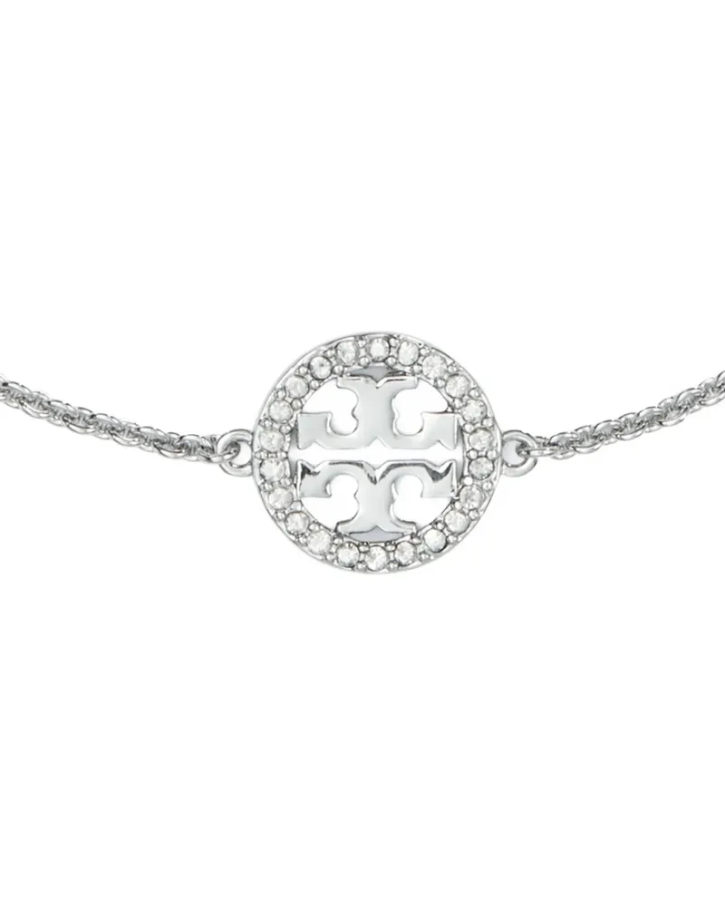 Tory Burch Miller Pavé Bracelet — Silver Silver
