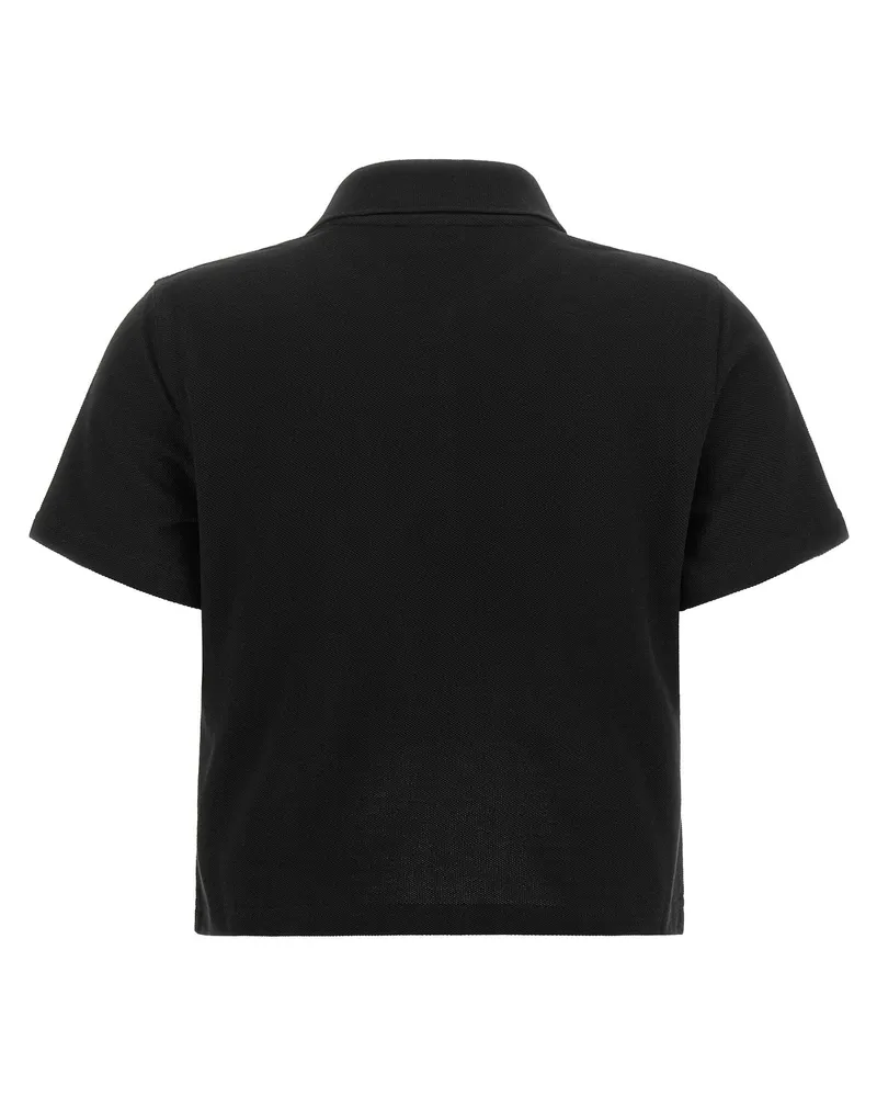 Saint Laurent Cassandre Polo Shirt — Black Black