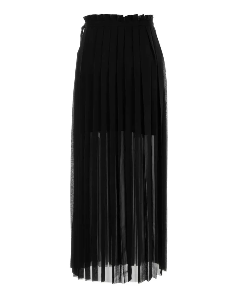 AMI Paris Women's Black Polyester Skirt Gonne Black