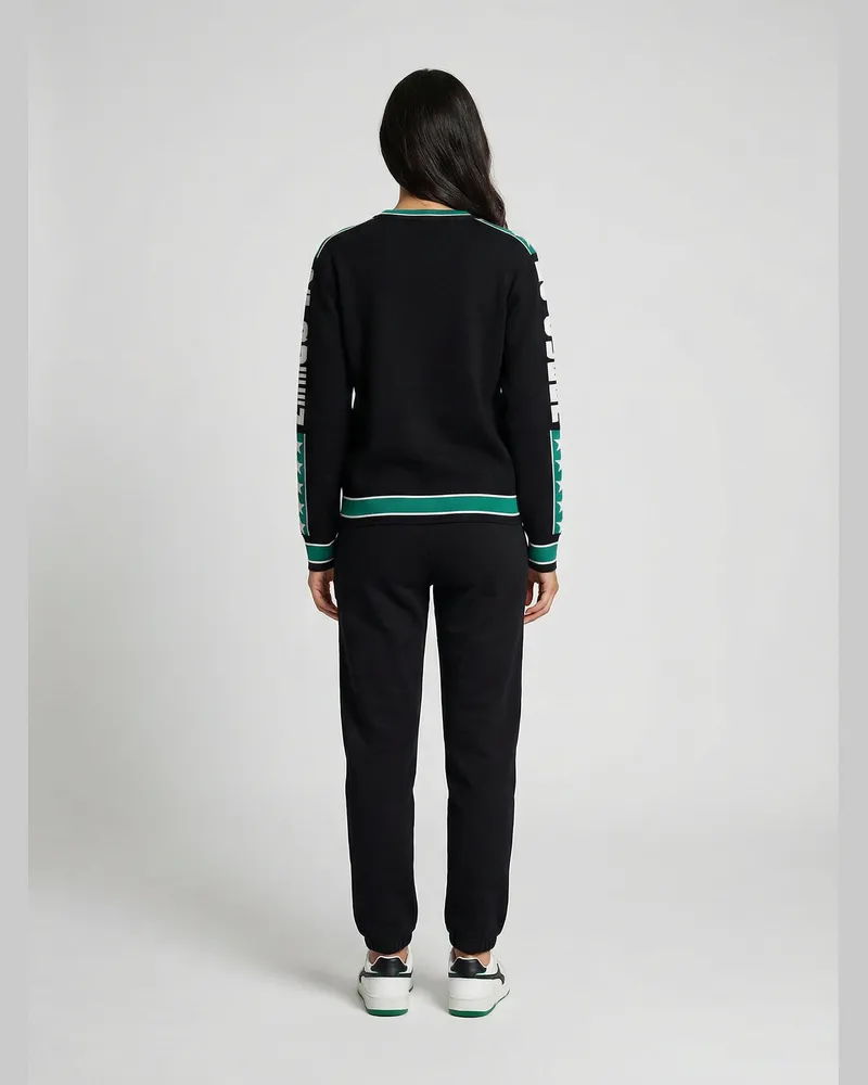Dolce & Gabbana Women's Multicolor Polyamide Sweatshirt Clothing Black