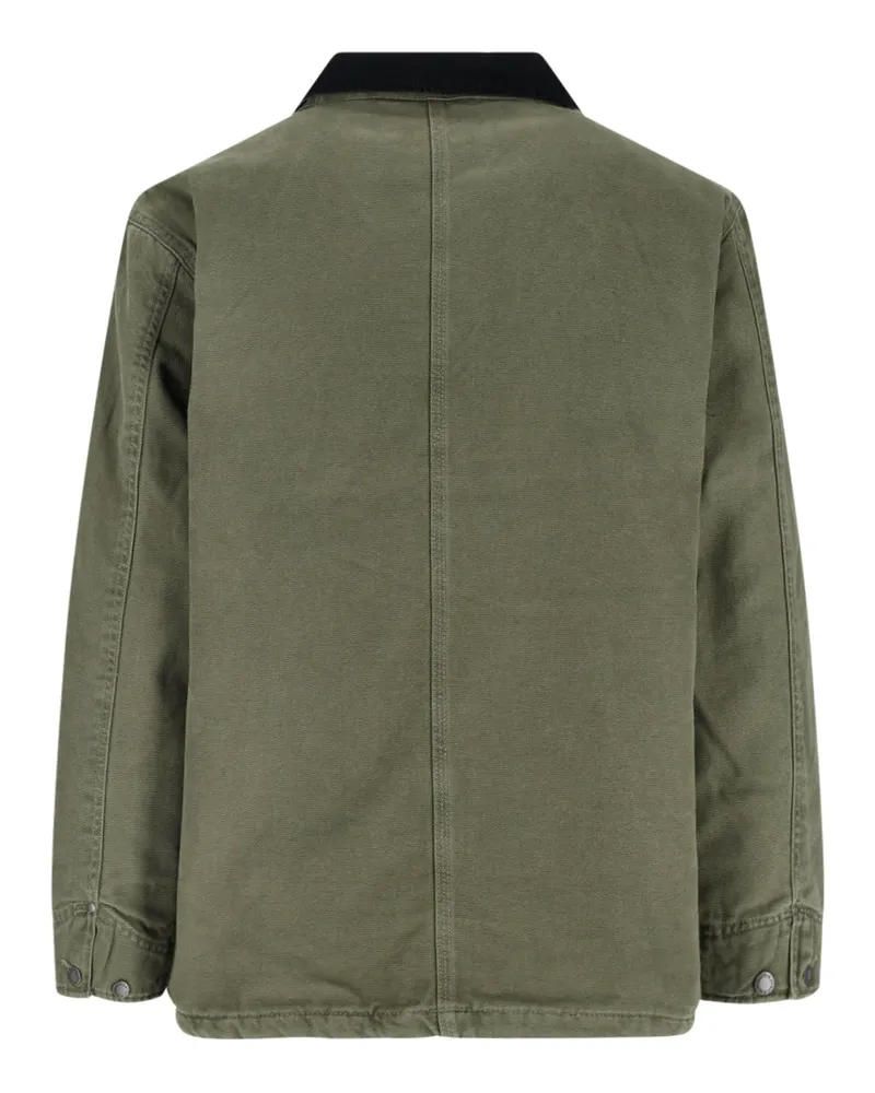 Dickies Men Jackets Green Cotton Green