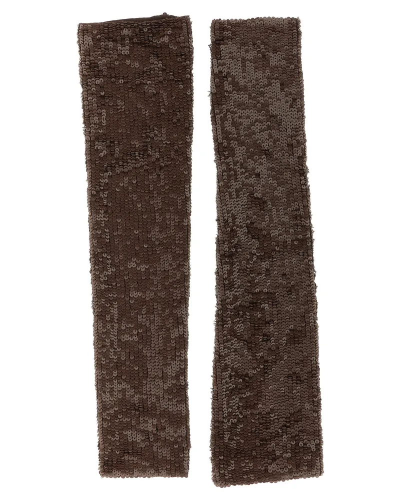 P.A.R.O.S.H. Gong26 Gloves — Brown Brown