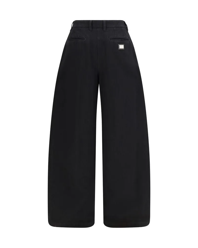 Dolce & Gabbana Women's Black Cotton Jeans Denim Clothing Black
