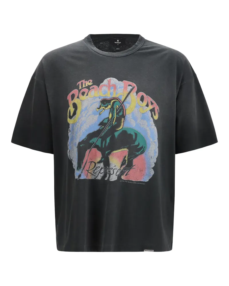 REPRESENT Beach Boys T-Shirt — Black Black