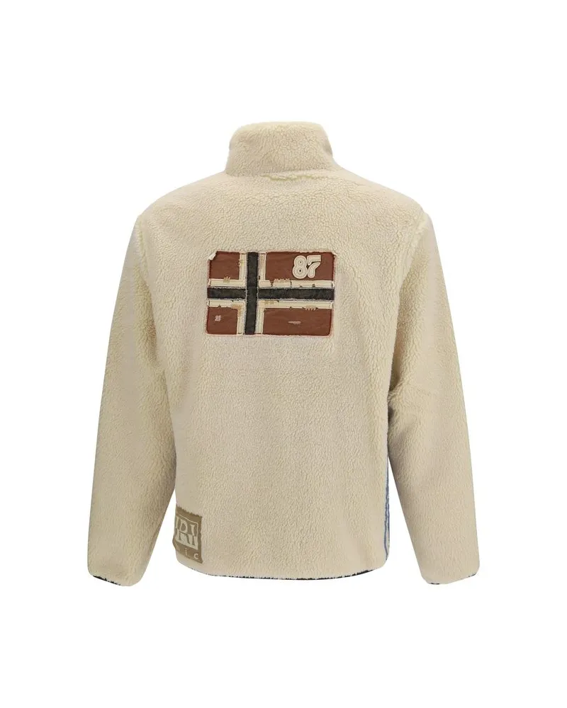 Napapijri Archive Sweatshirt — Beige Beige