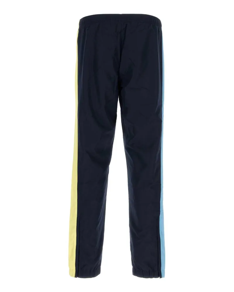 Lacoste Men's Midnight Blue Polyester Joggers Ish Pantaloni Trousers Navy