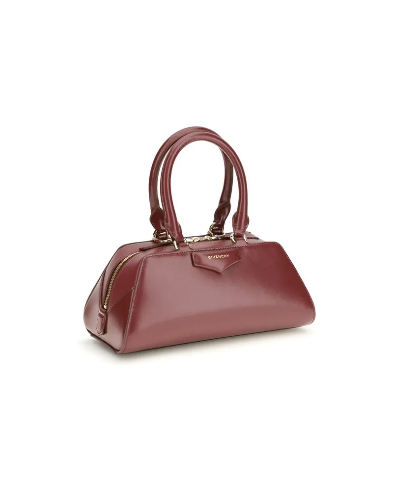 Givenchy Women's Antigona Top Handle Bag Red Calf Leather Bos Red