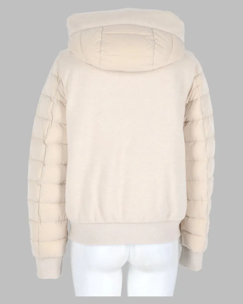 MOORER Flavienne Down Jacket — Beige Beige